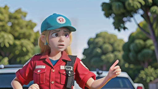 警察官による警護