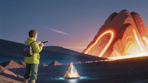 火映の観察方法