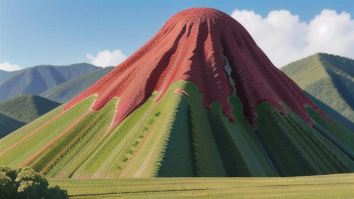 火山砕屑物の堆積と火山砕屑岩