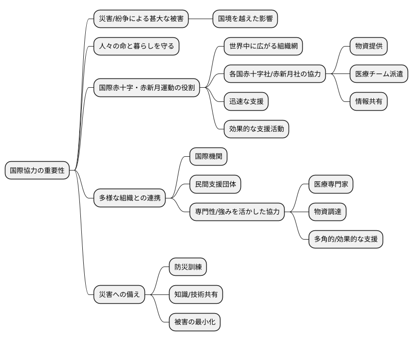 国際協力の重要性