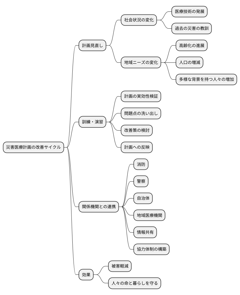 計画の見直し