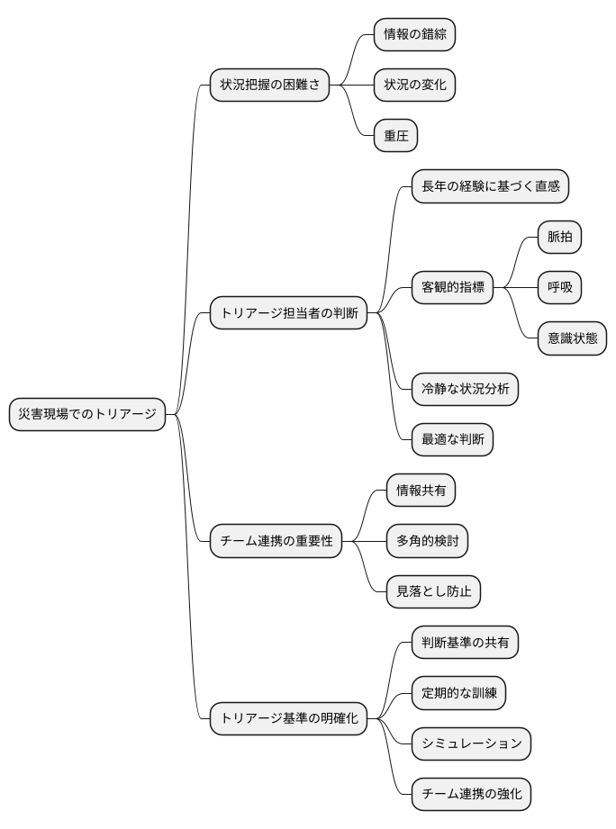 正確な判断のための課題
