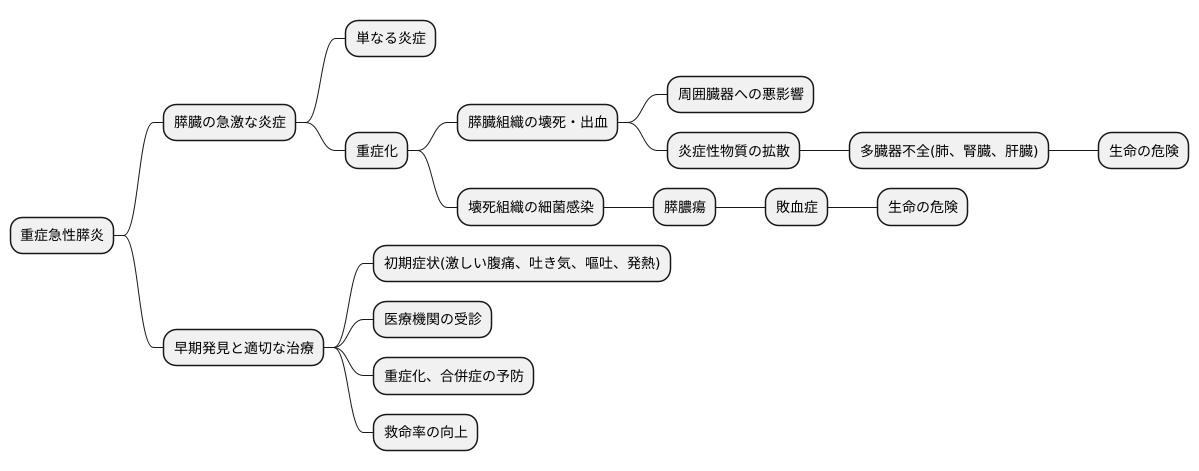重症急性膵炎の恐ろしさ